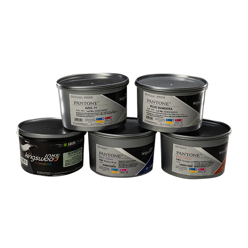 Tinta de impresión Pantone y Colores especiales