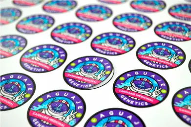 Materiales para imprimir stickers